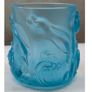 LIULI Living 6oz Solid Crystal "Year of the Water Rabbit"  Drinking Glass